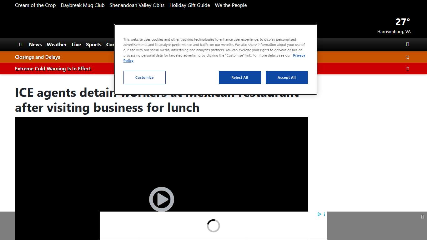 ICE agents detain workers at Mexican restaurant after visiting business for lunch